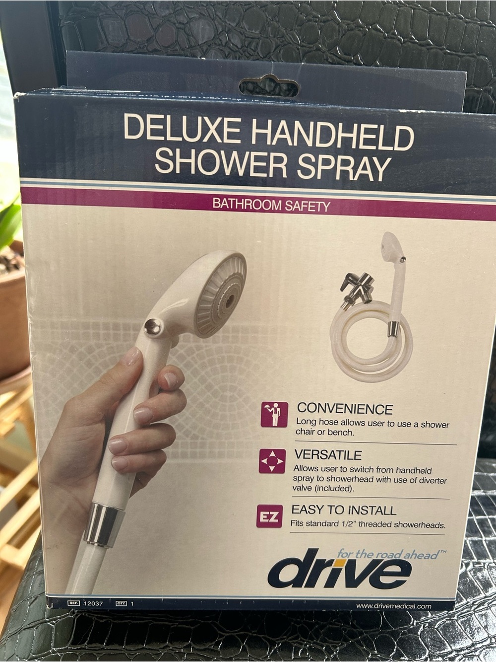 NIB Drive Deluxe handheld shower spray